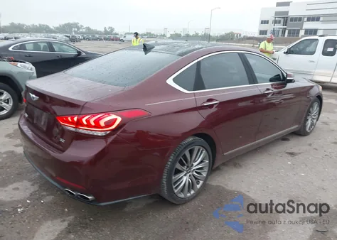 2017 Genesis G80 5.0 Ultimate from USA, damaged, VIN KMHGN4JF1HU173326